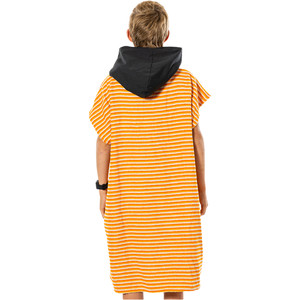 2021 Rip Curl Junior Chaussette De Surf Serviette  Capuche / Change De Robe Ktwas9 - Orange